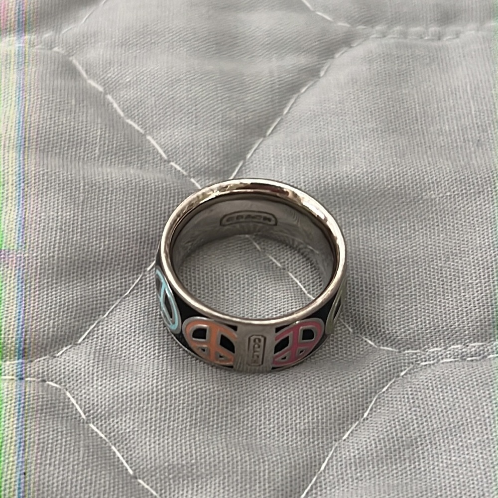 Coach Peace Ring - Picture 5 of 11